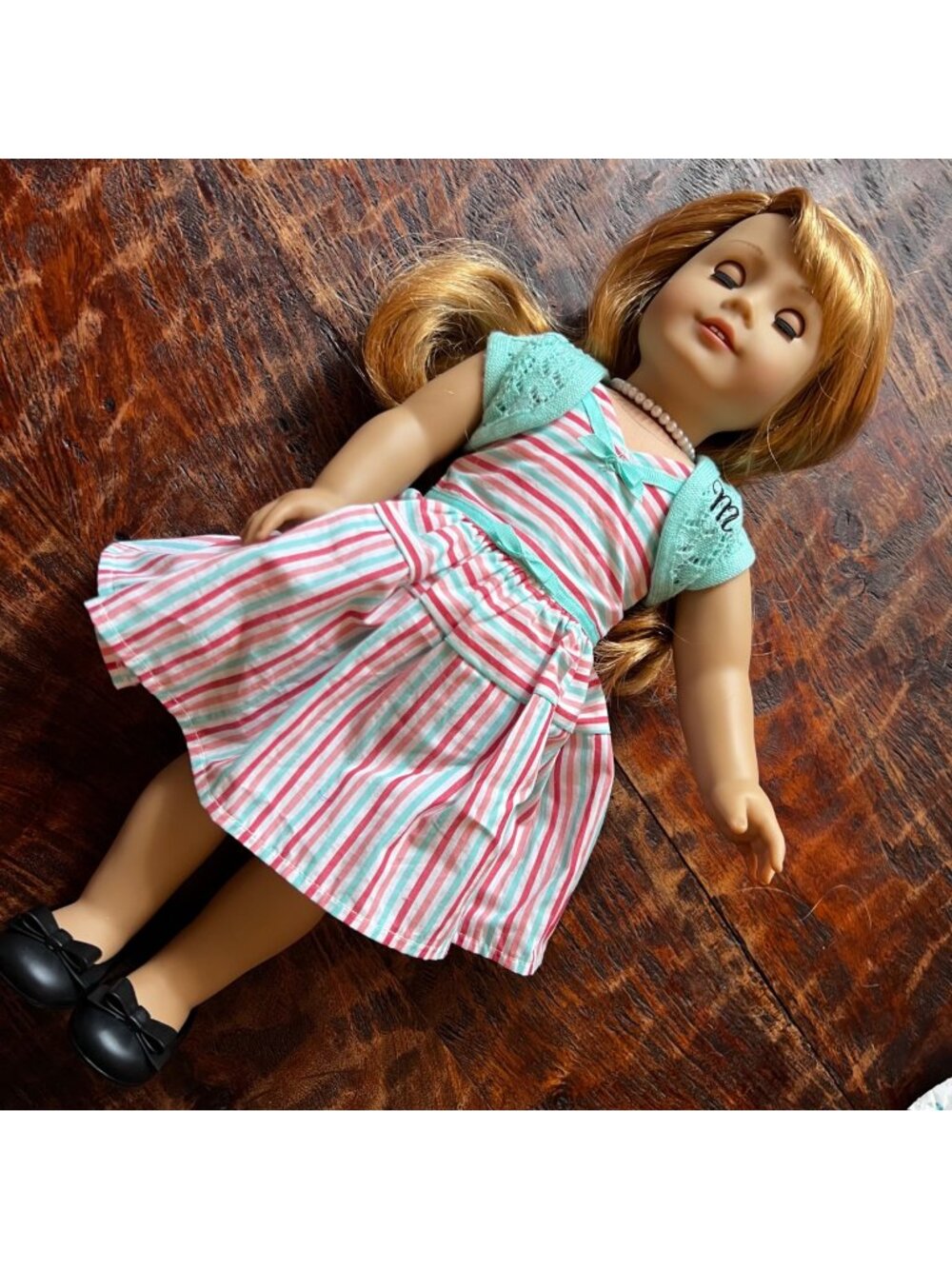 American Girls Doll Historical Mary Ellen In Her Original Dress